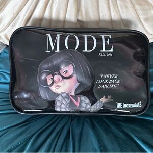 Incredibles Edna Mode Makeup/Travel Bag: NWT